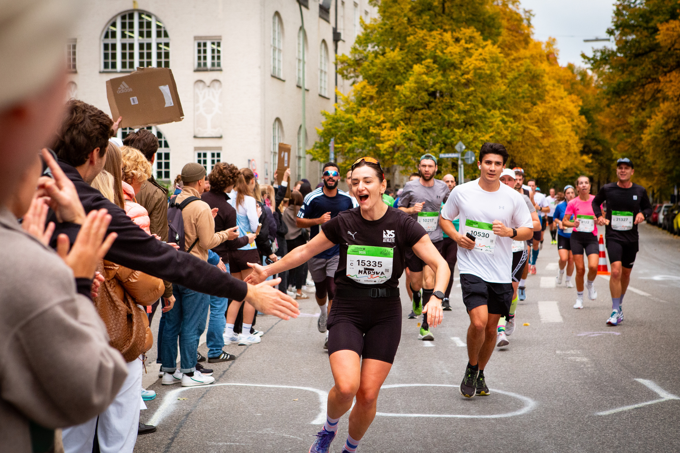 München Marathon 2024 — Läufer Mittelteil