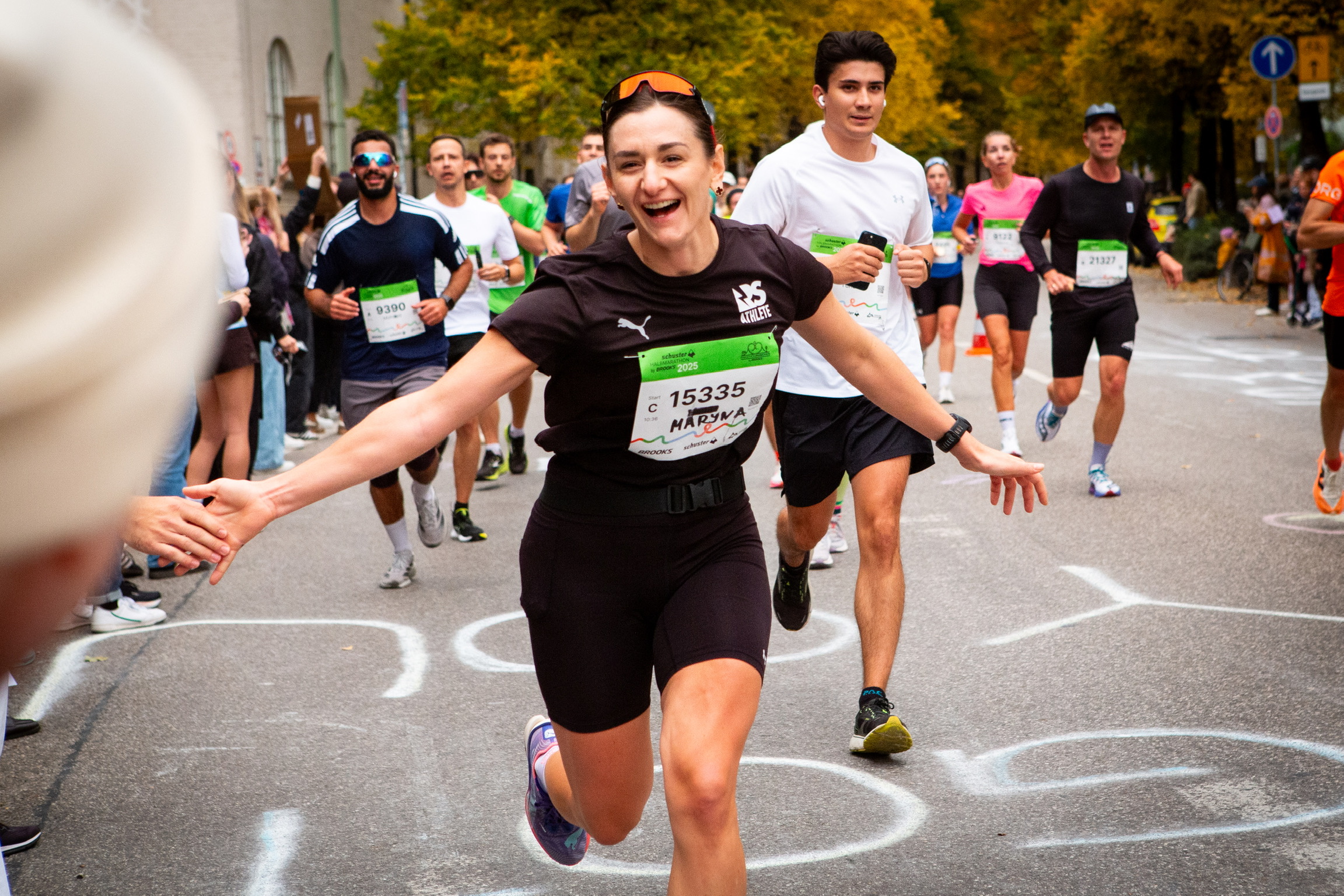 München Marathon 2024 — Stimmung Strecke