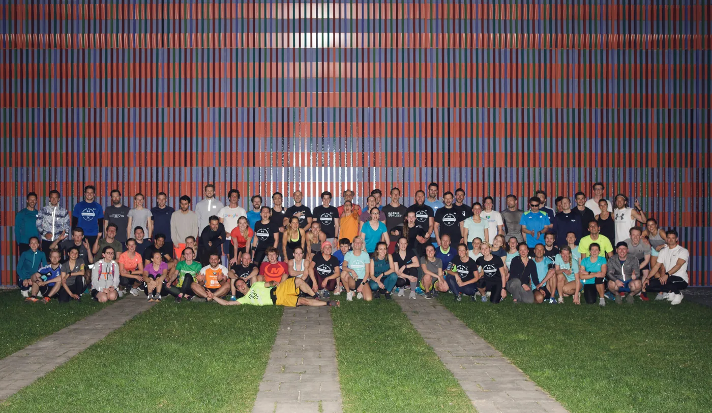 runningsociety Community Wachstum — Größere Gruppe