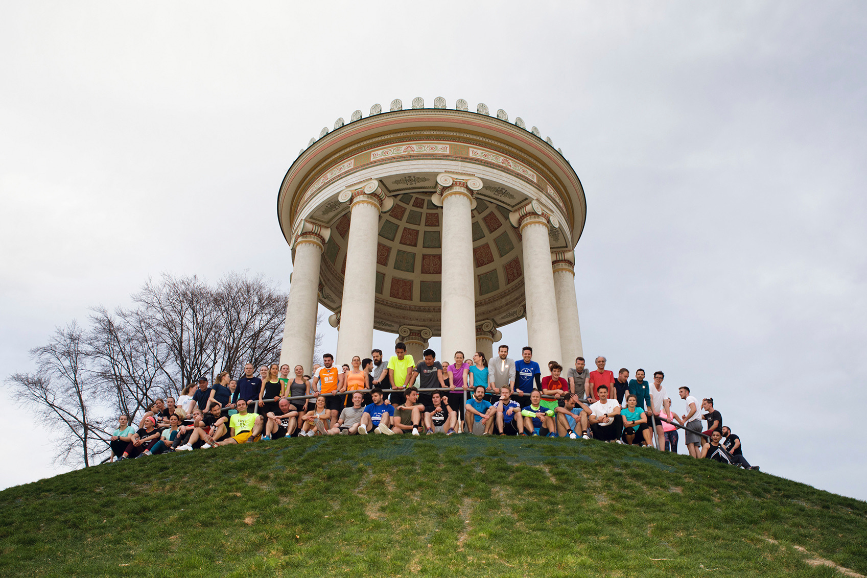 runningsociety Crew beim Laufen