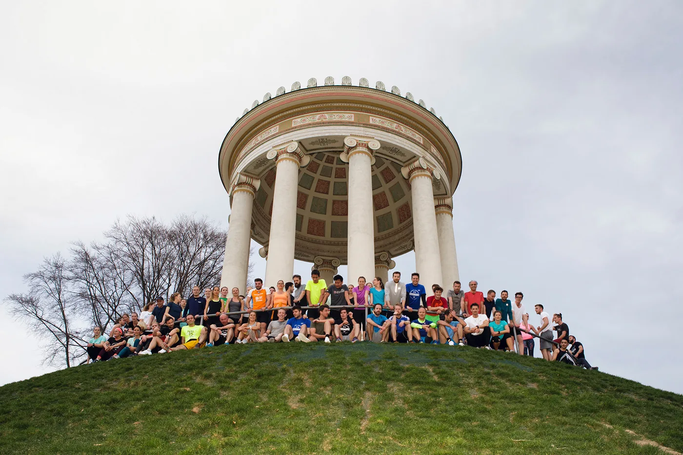 runningsociety Crew beim Laufen