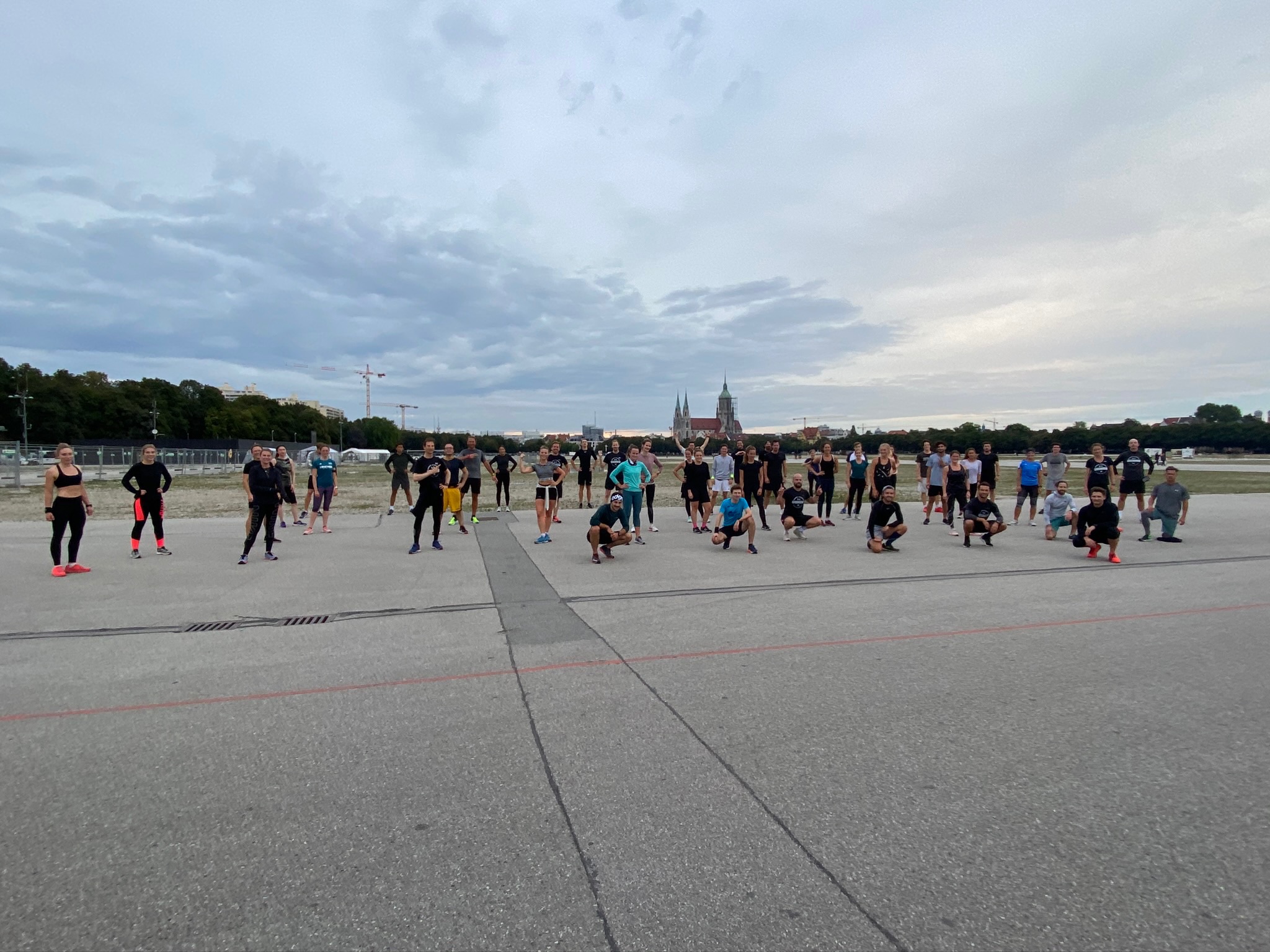 runningsociety Theresienwiese 2020 — Training München