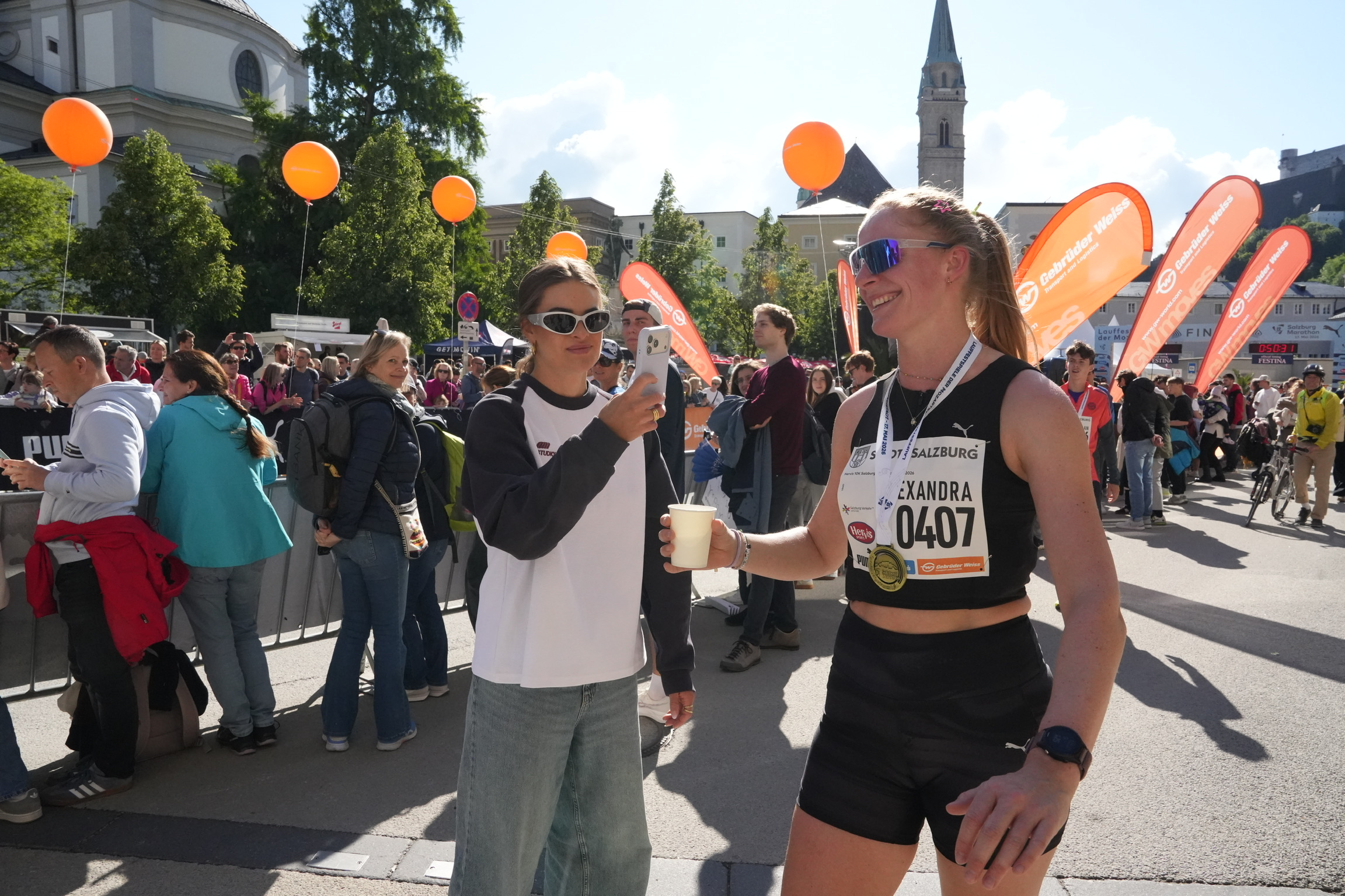 Salzburg Marathon 2025 — Startblock