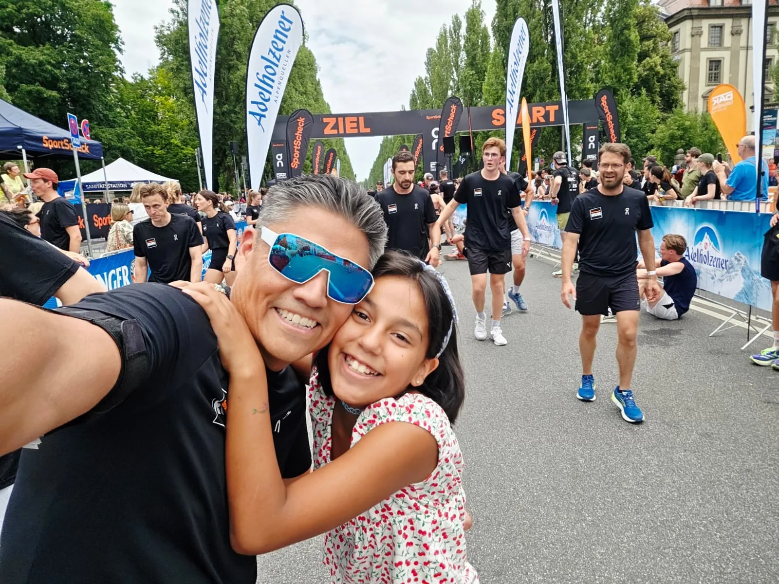 Leo at the SportScheck Run Munich — runningsociety Crew Runner