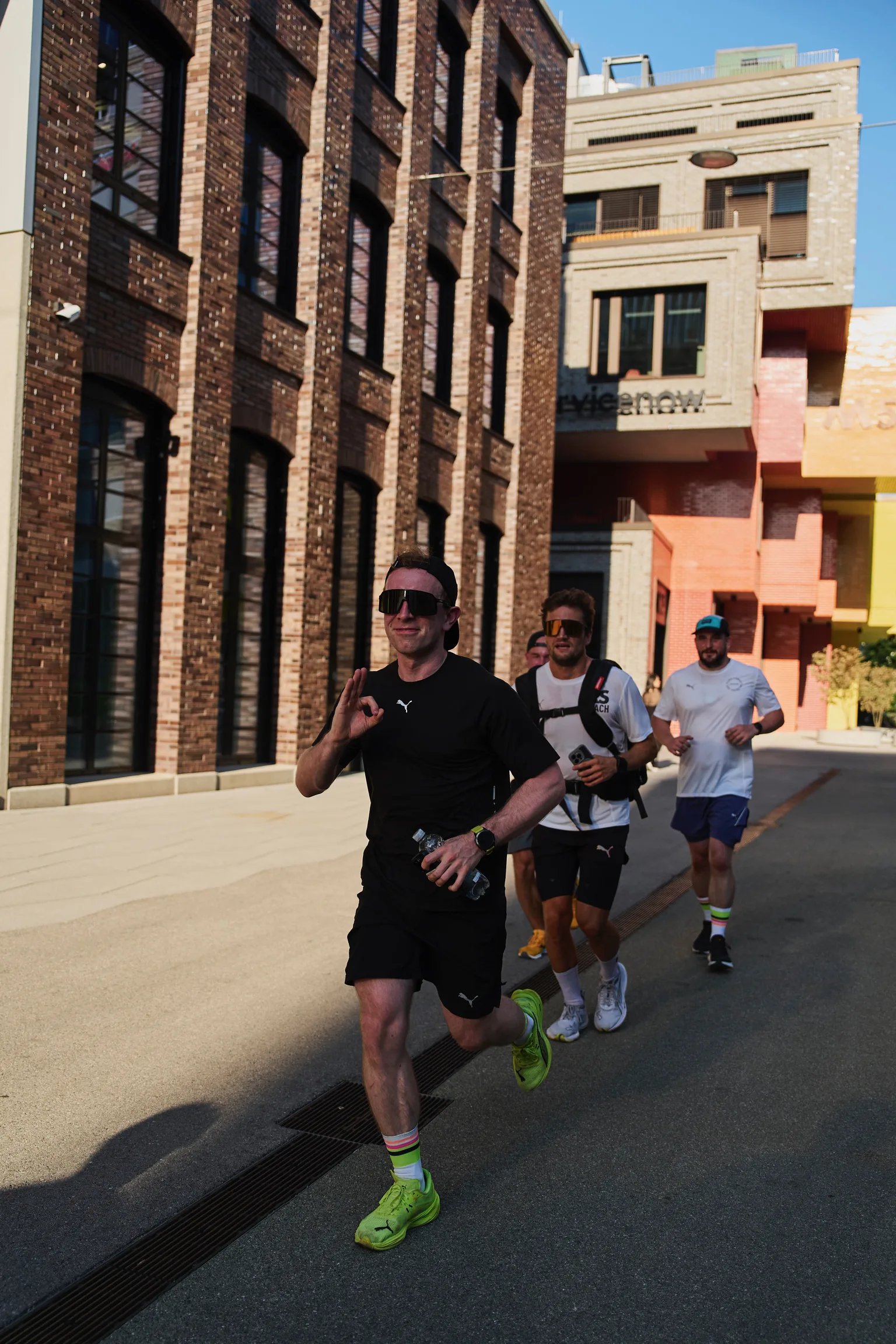 Magnus Bohlmann During Running Training